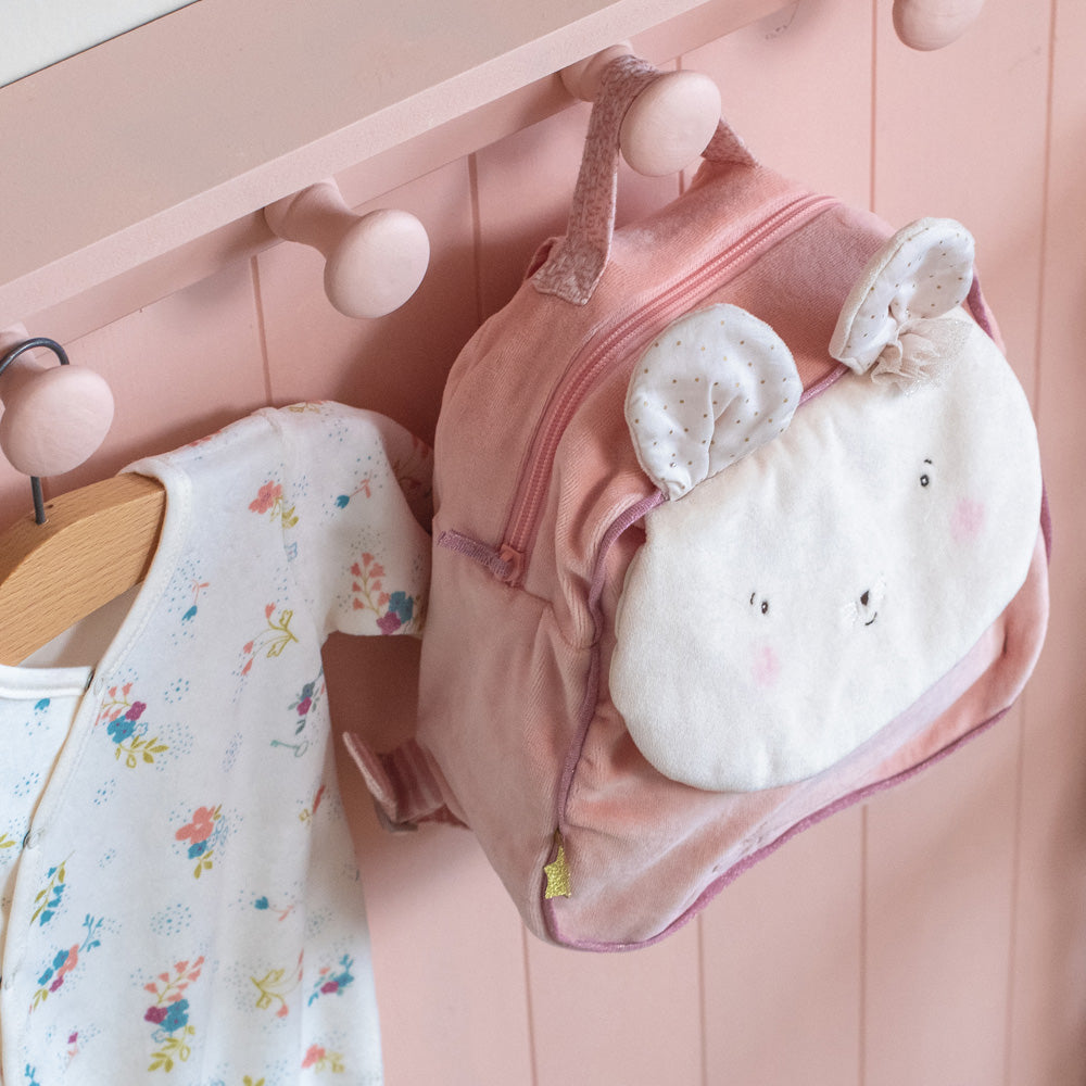 Tutina intera in ciniglia, Fiori | Moulin Roty