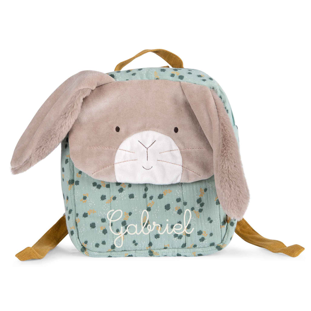 Soft backpack Sage rabbit