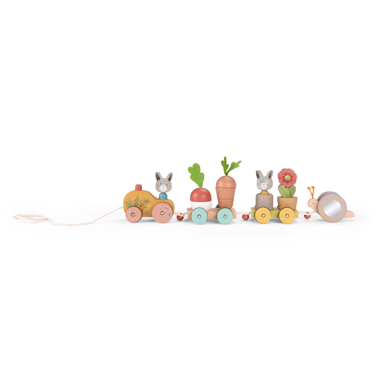 Large Pull-Along Activity Train, Three Little Bunnies