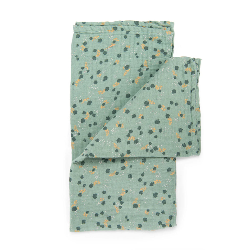 Set 3 copertine mussola cotone bio, Trois petits lapins