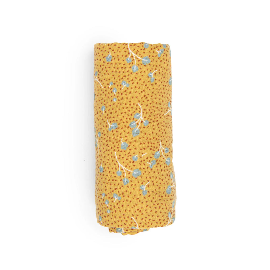 Set 3 copertine mussola cotone bio, Trois petits lapins