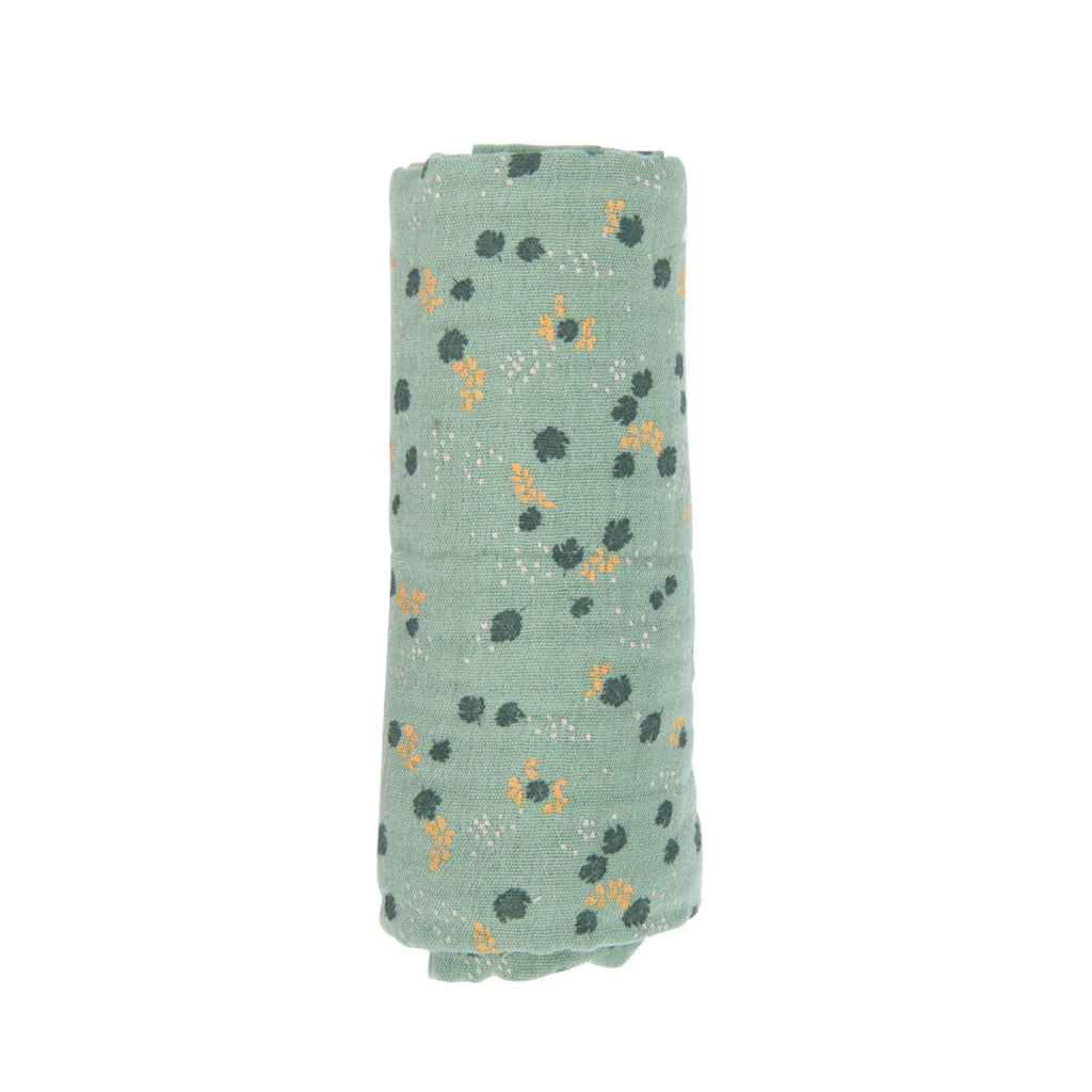 Set 3 copertine mussola cotone bio, Trois petits lapins