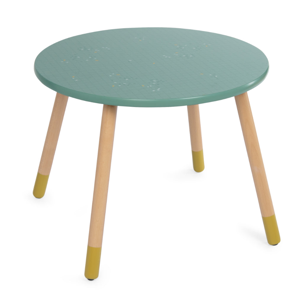 Tavolo in legno per bambini, Salvia