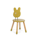 Wooden chair for children, Ochre Rabbit