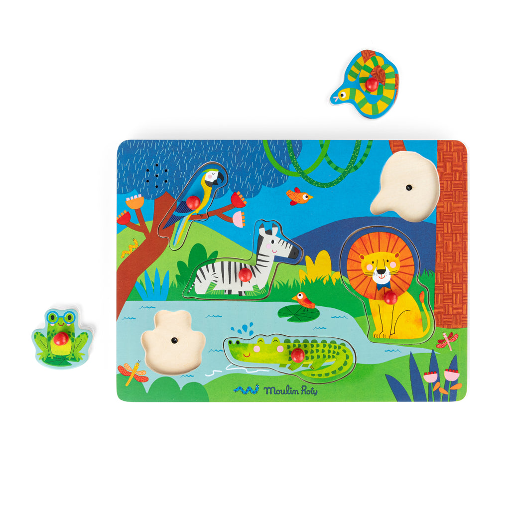 Wooden Sound Puzzle, Les Toupitis