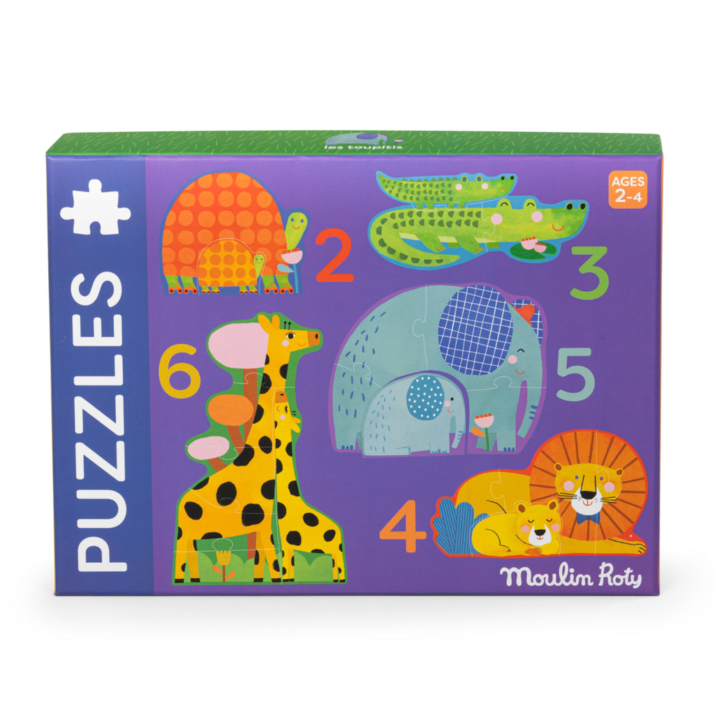 Puzzle evolutivi animali, 20pz