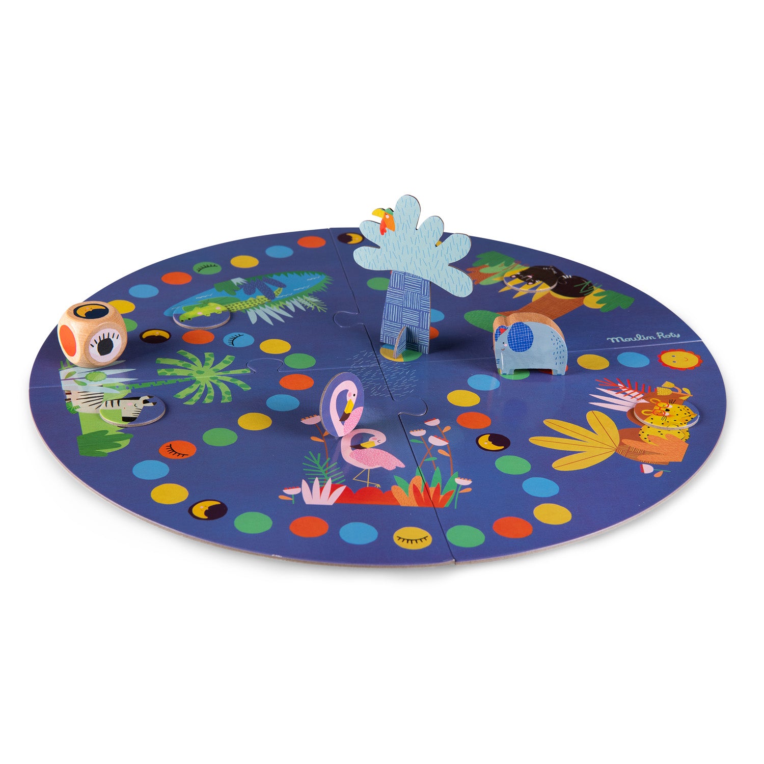 Moulin Roty | Gioco su tabellone in cooperazione Au Dodo! Les Toupitis