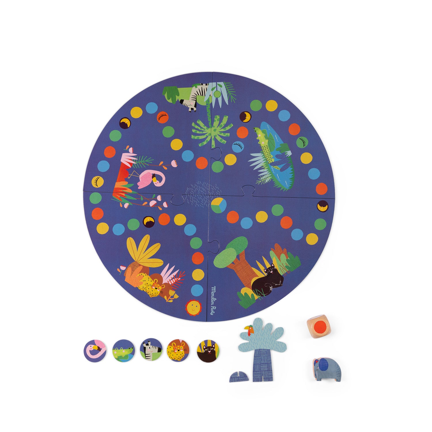 Moulin Roty | Gioco su tabellone in cooperazione Au Dodo! Les Toupitis