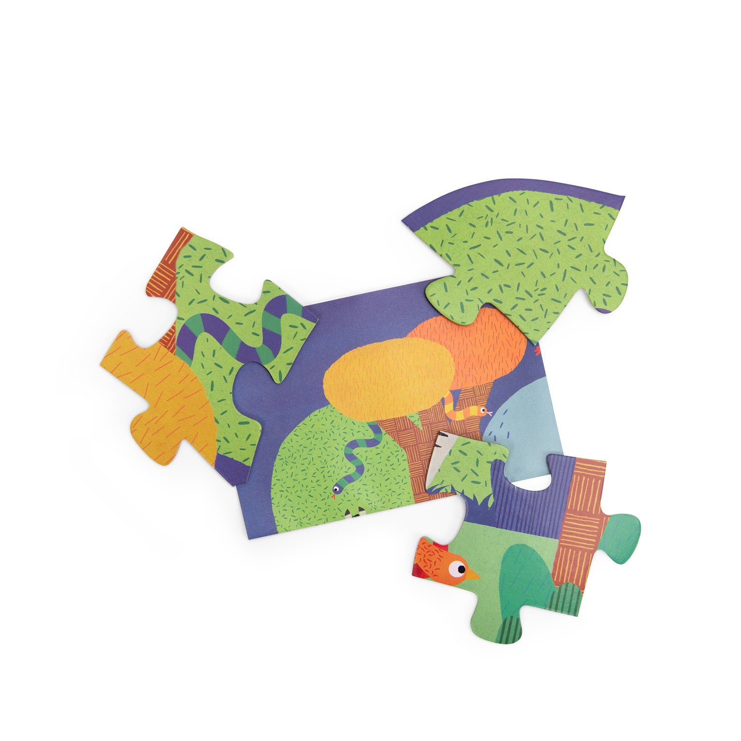 Moulin Roty | Puzzle gigante Oasi degli animali 36pz Les Toupitis