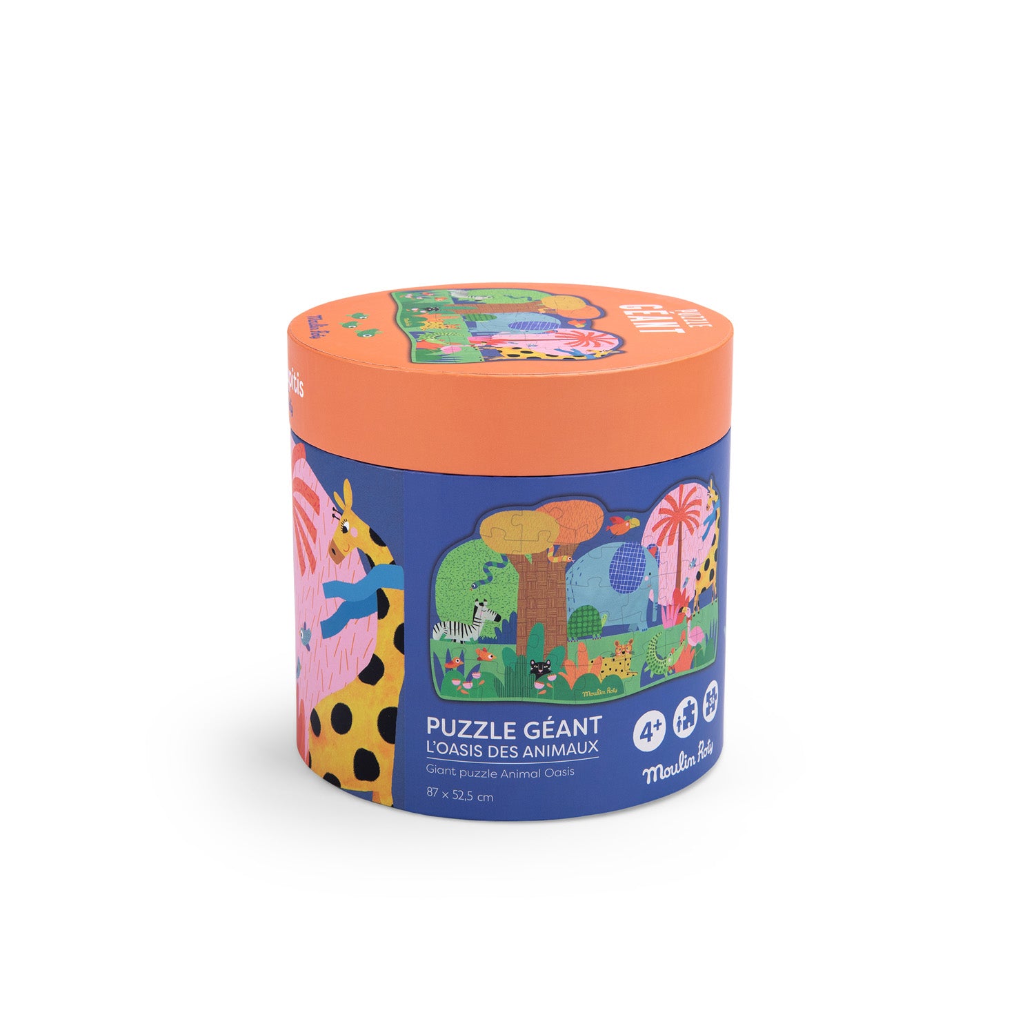 Moulin Roty | Puzzle gigante Oasi degli animali 36pz Les Toupitis