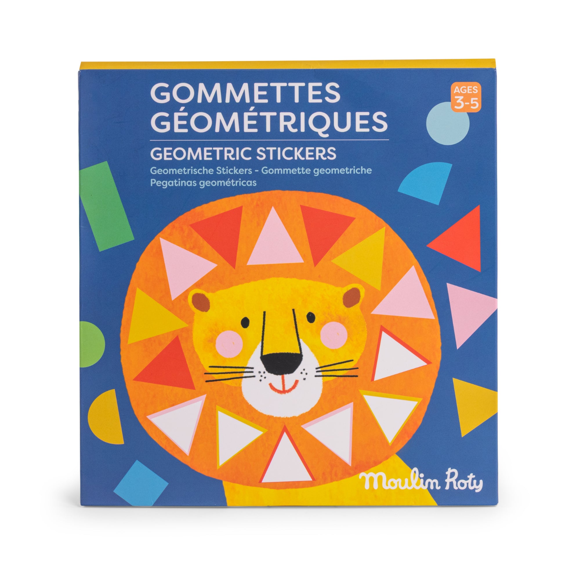 Geometric adhesive stickers, Les Toupitis