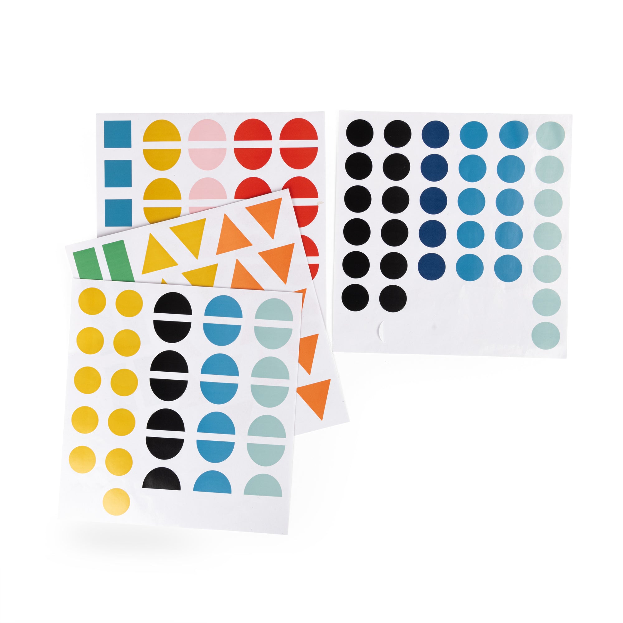 Geometric adhesive stickers, Les Toupitis