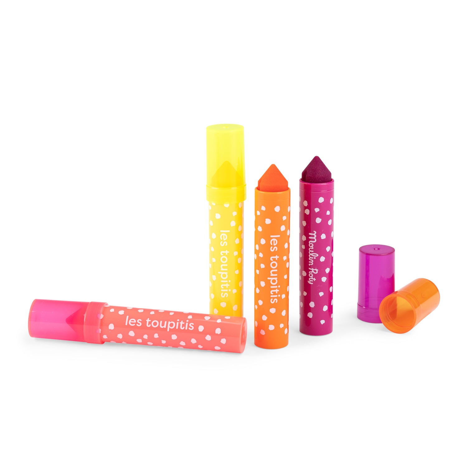 12 Large felt-tip markers with conical tips
