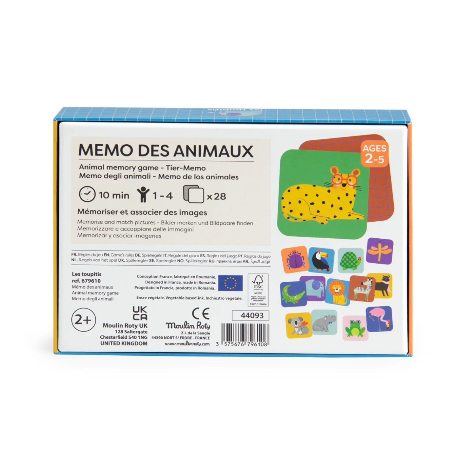 Memo degli animali, Toupitis