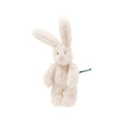 Small white rabbit plush toy