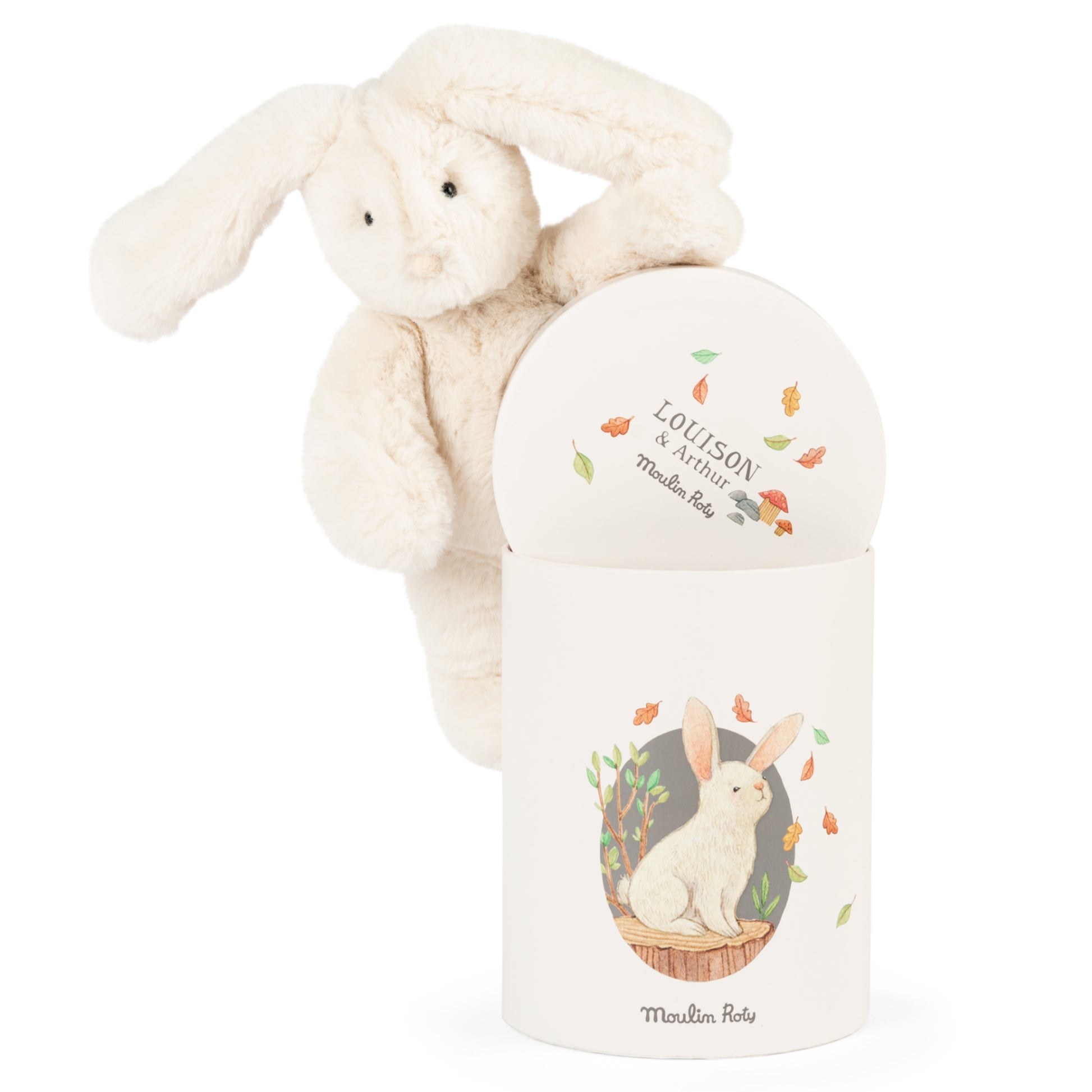 Pupazzo in scatola regalo, Coniglietto Louison