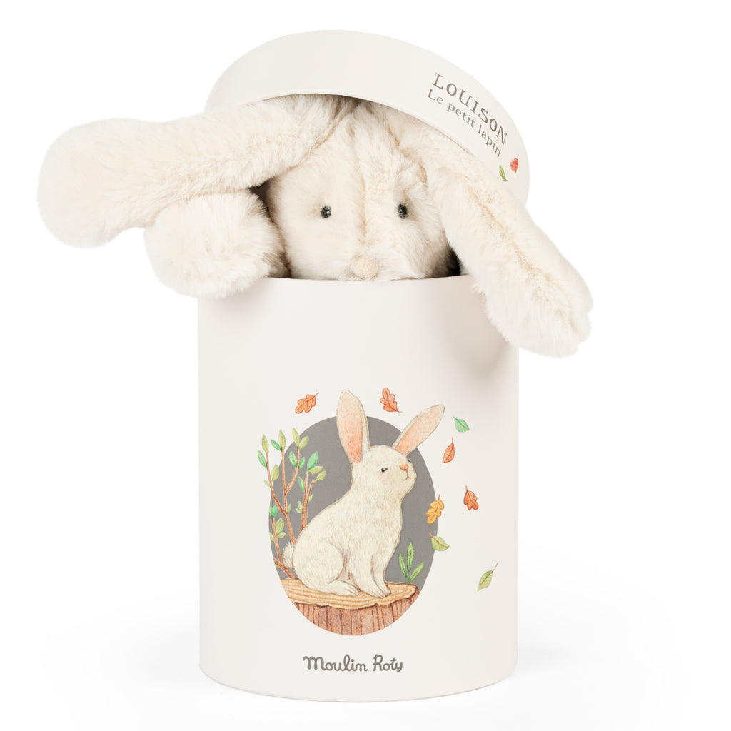 Pupazzo in scatola regalo, Coniglietto Louison