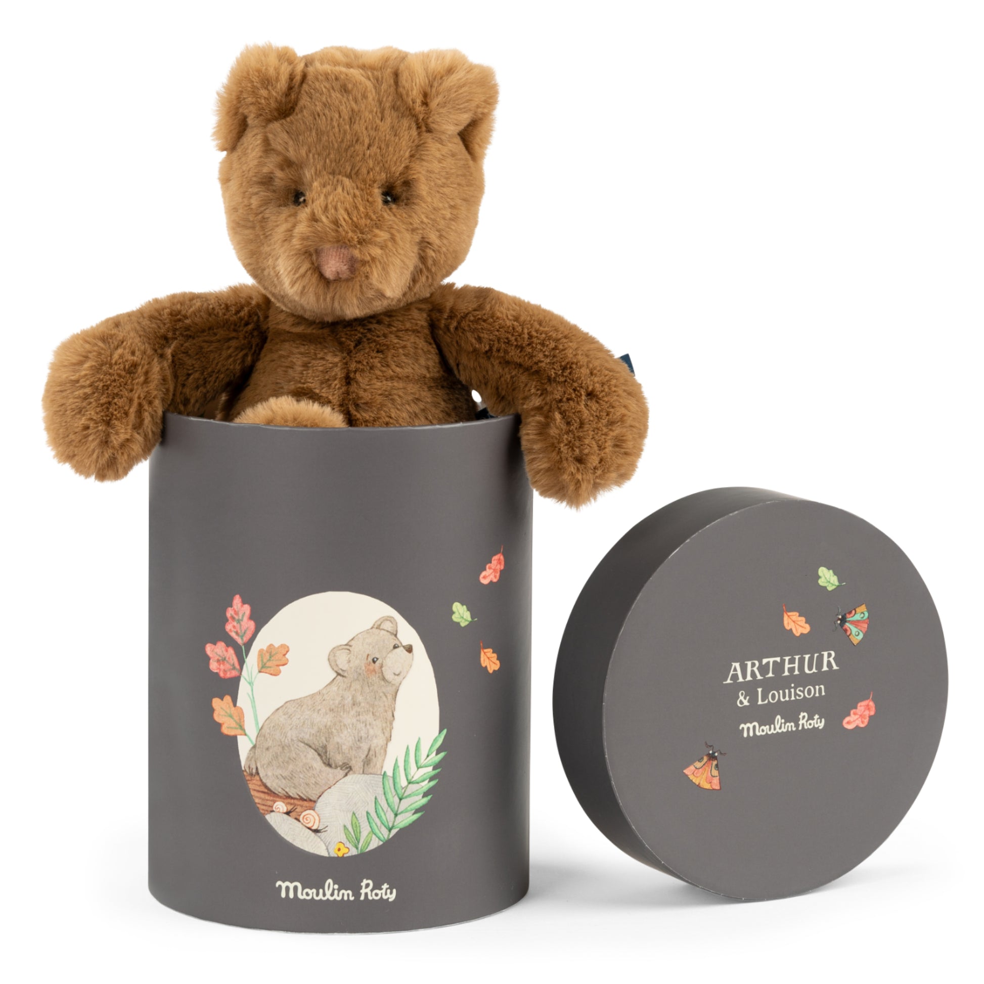 Pupazzo in scatola regalo, Orsetto Arthur