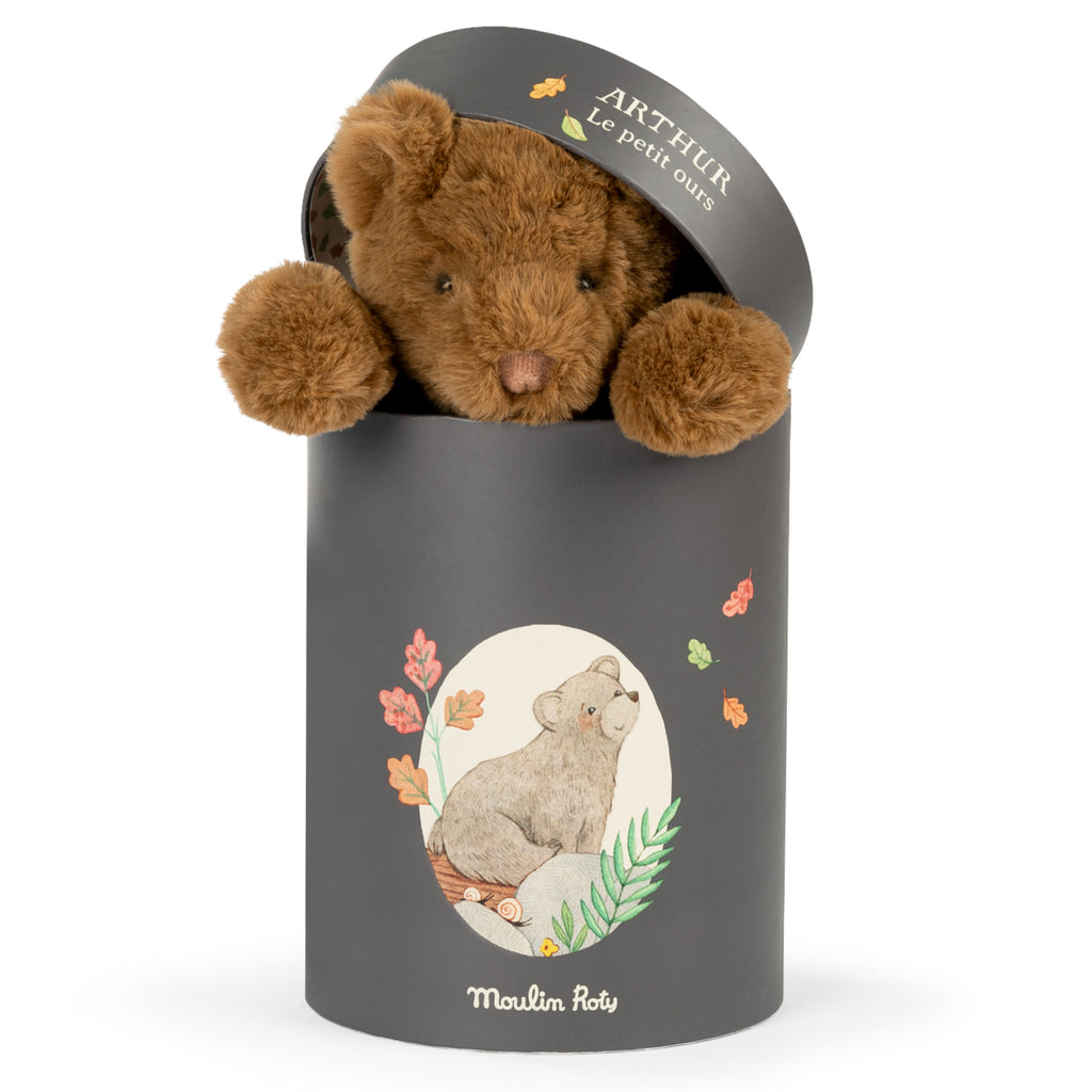 Pupazzo in scatola regalo, Orsetto Arthur
