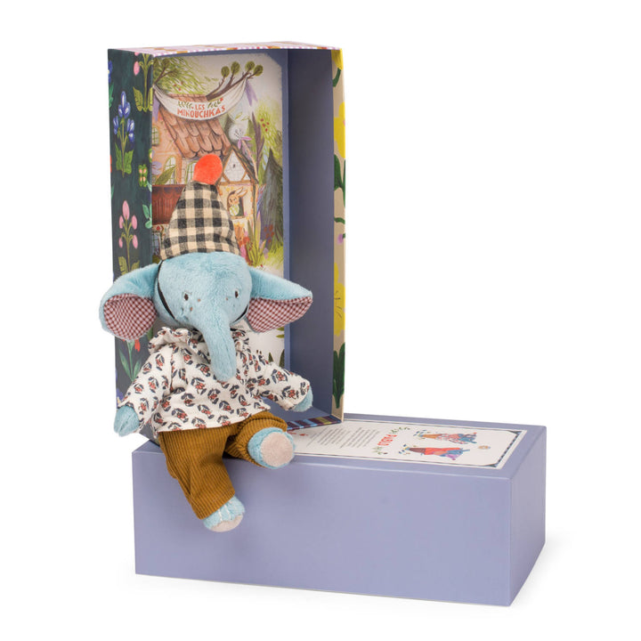 Pupazzo elefante Pablo, Les Minouchkas | Moulin Roty