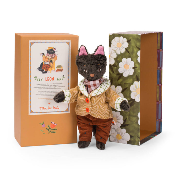 Pupazzo gatto Leon, Les Minouchkas | Moulin Roty