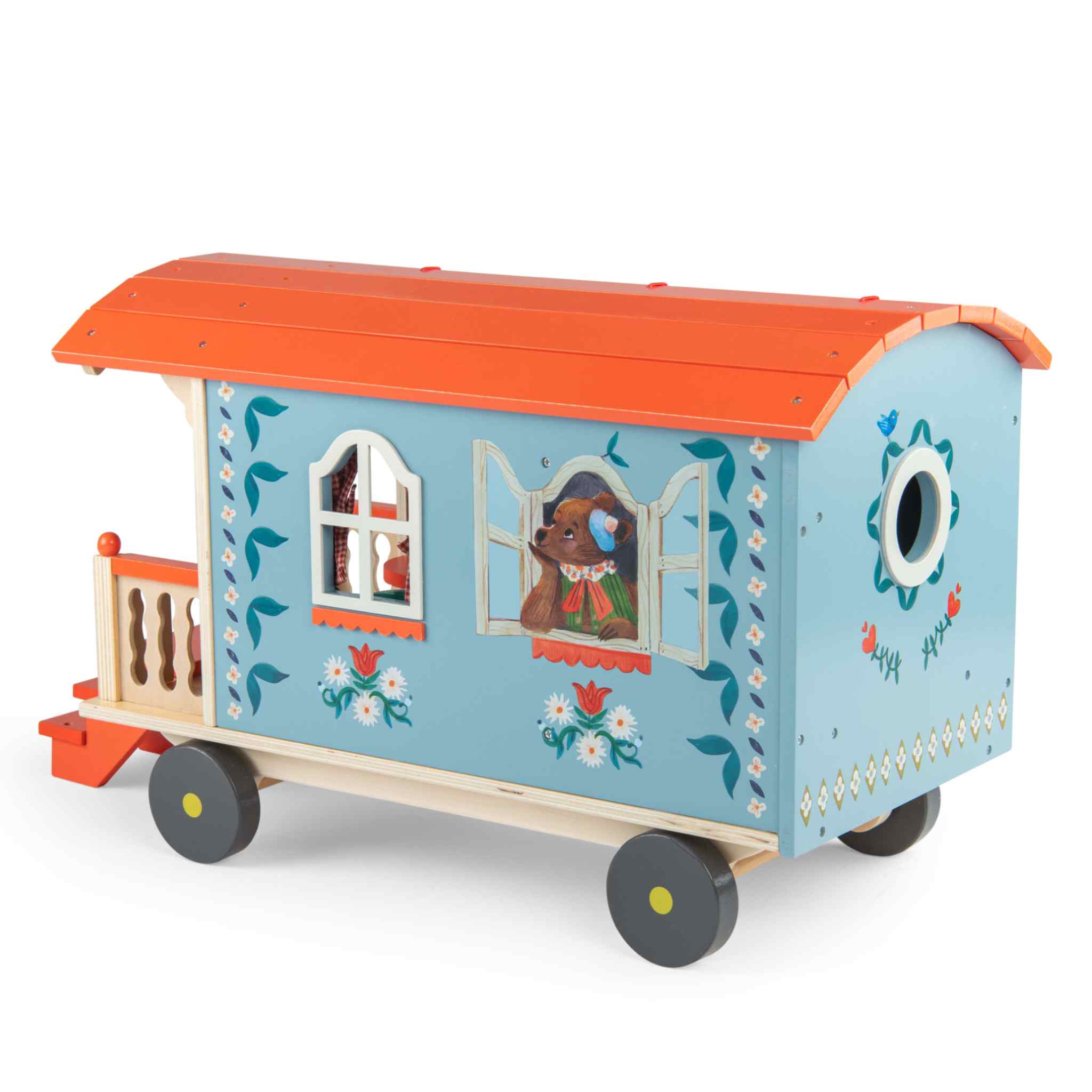 The big wooden caravan, Minouchkas