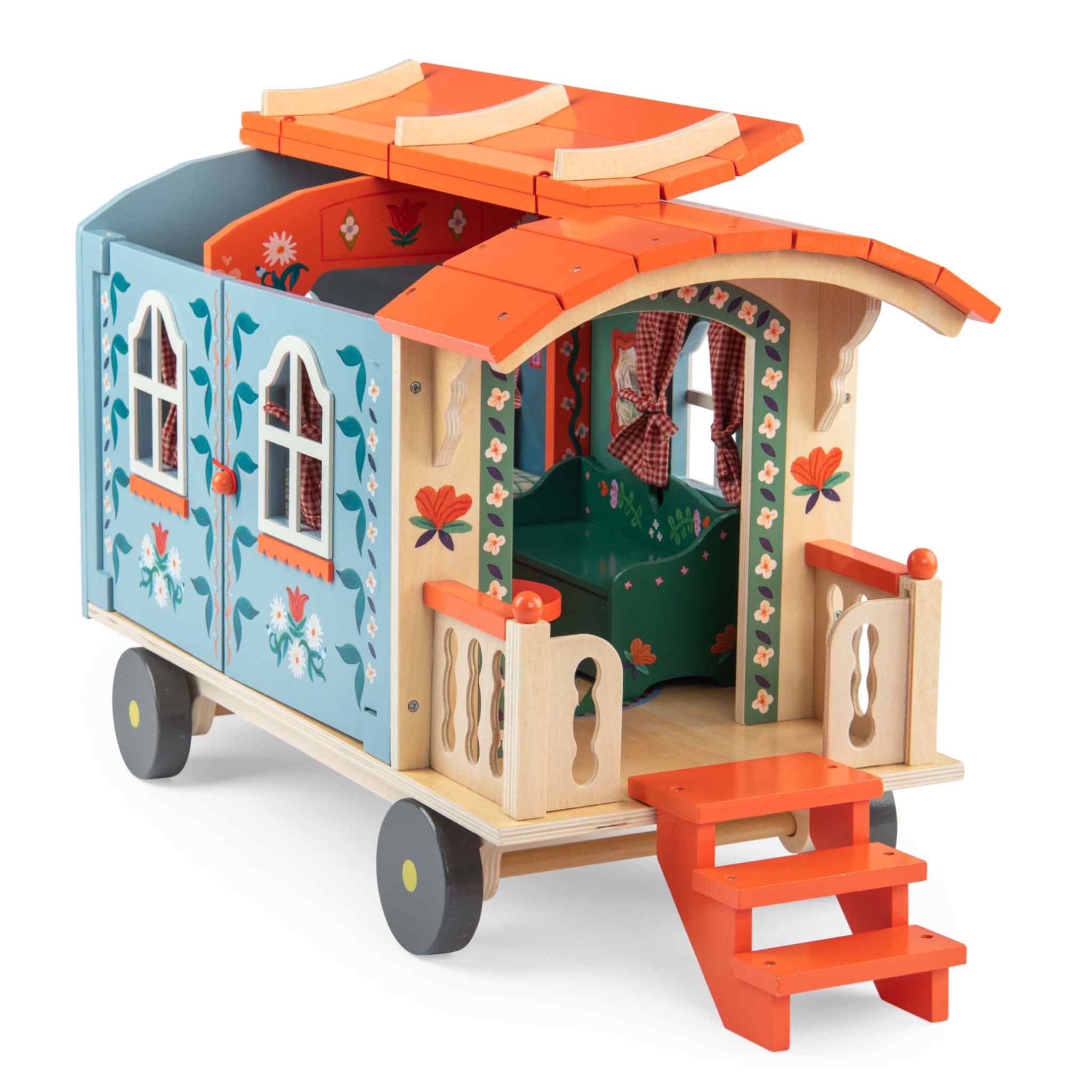The big wooden caravan, Minouchkas