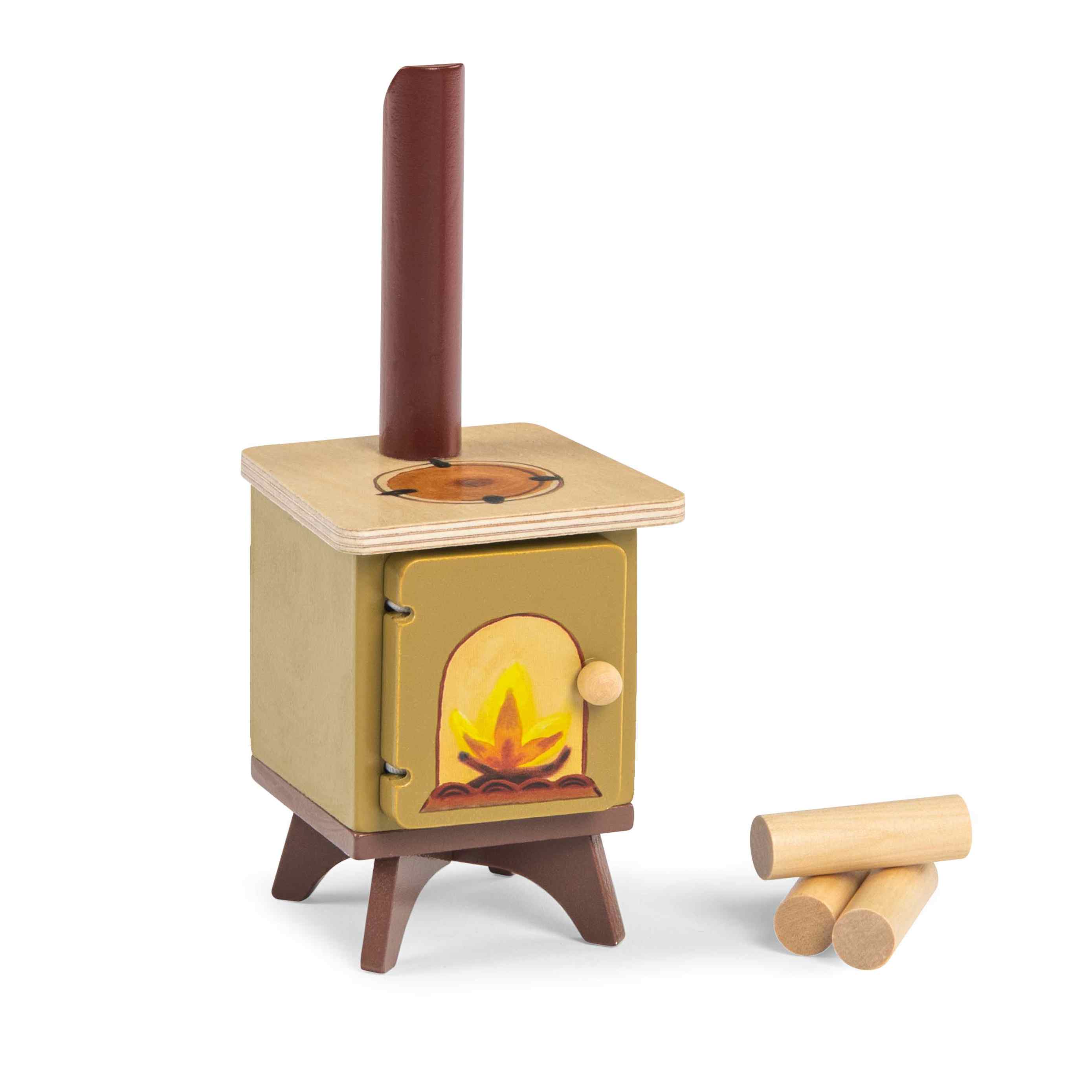 Set next to the fireplace, Minouchkas