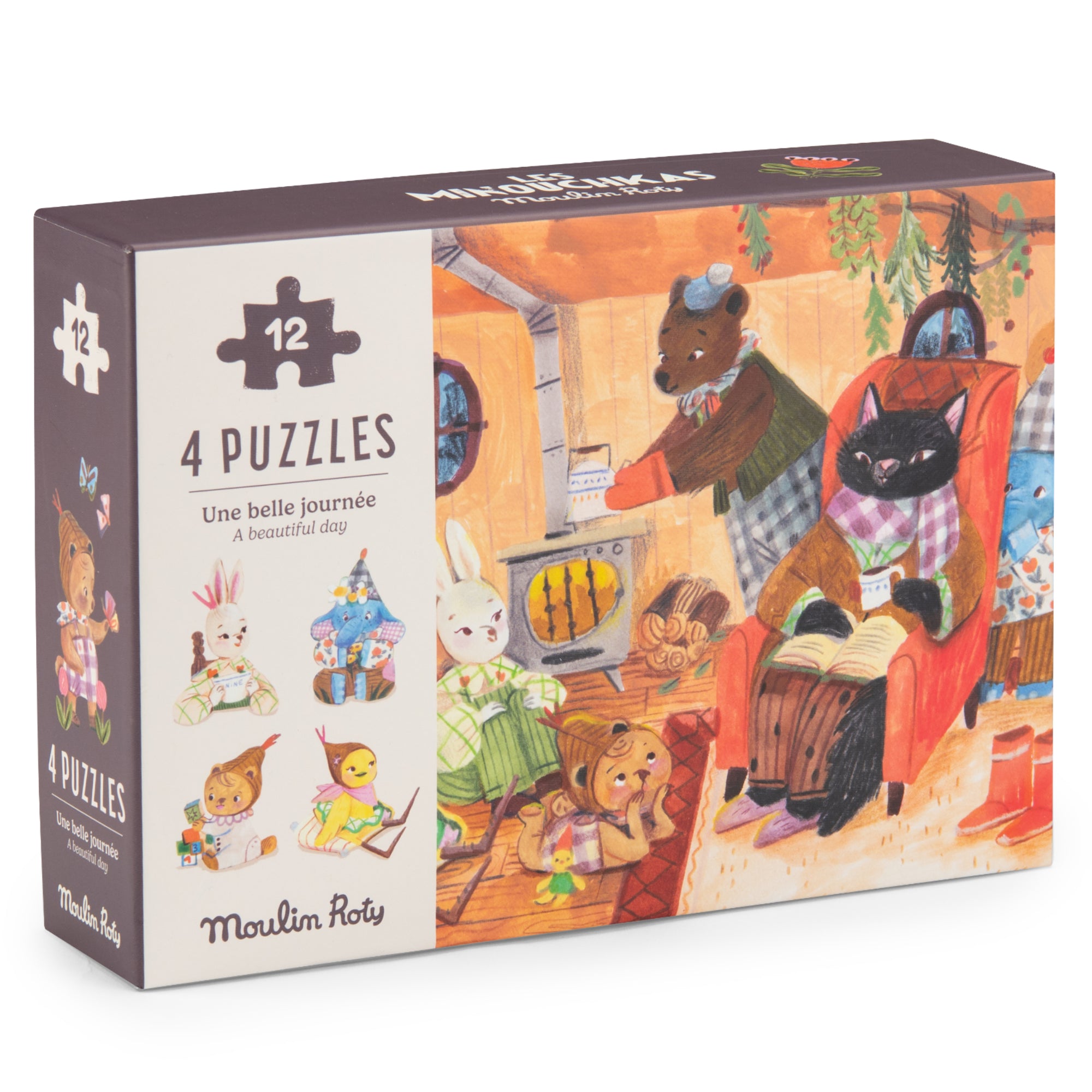 4 Puzzle, Una bella giornata (4x12 pezzi)