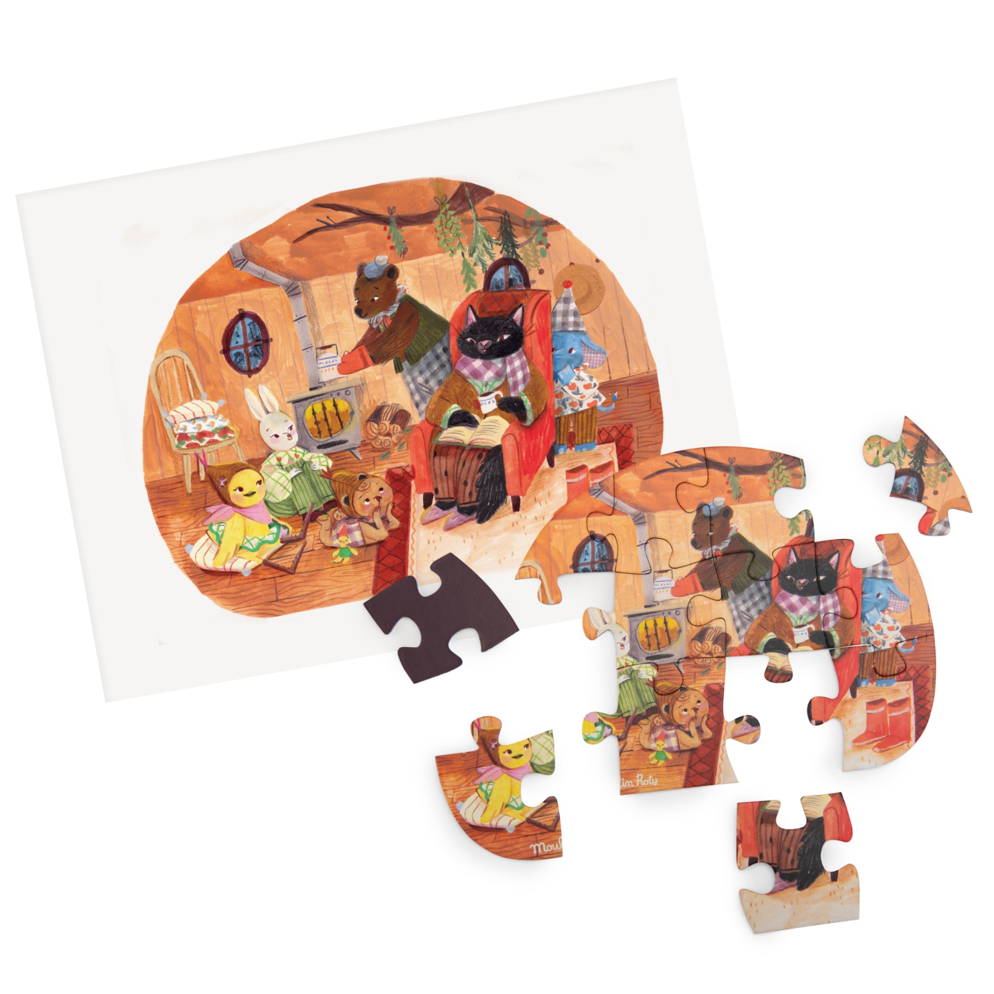 4 Puzzle, Una bella giornata (4x12 pezzi)