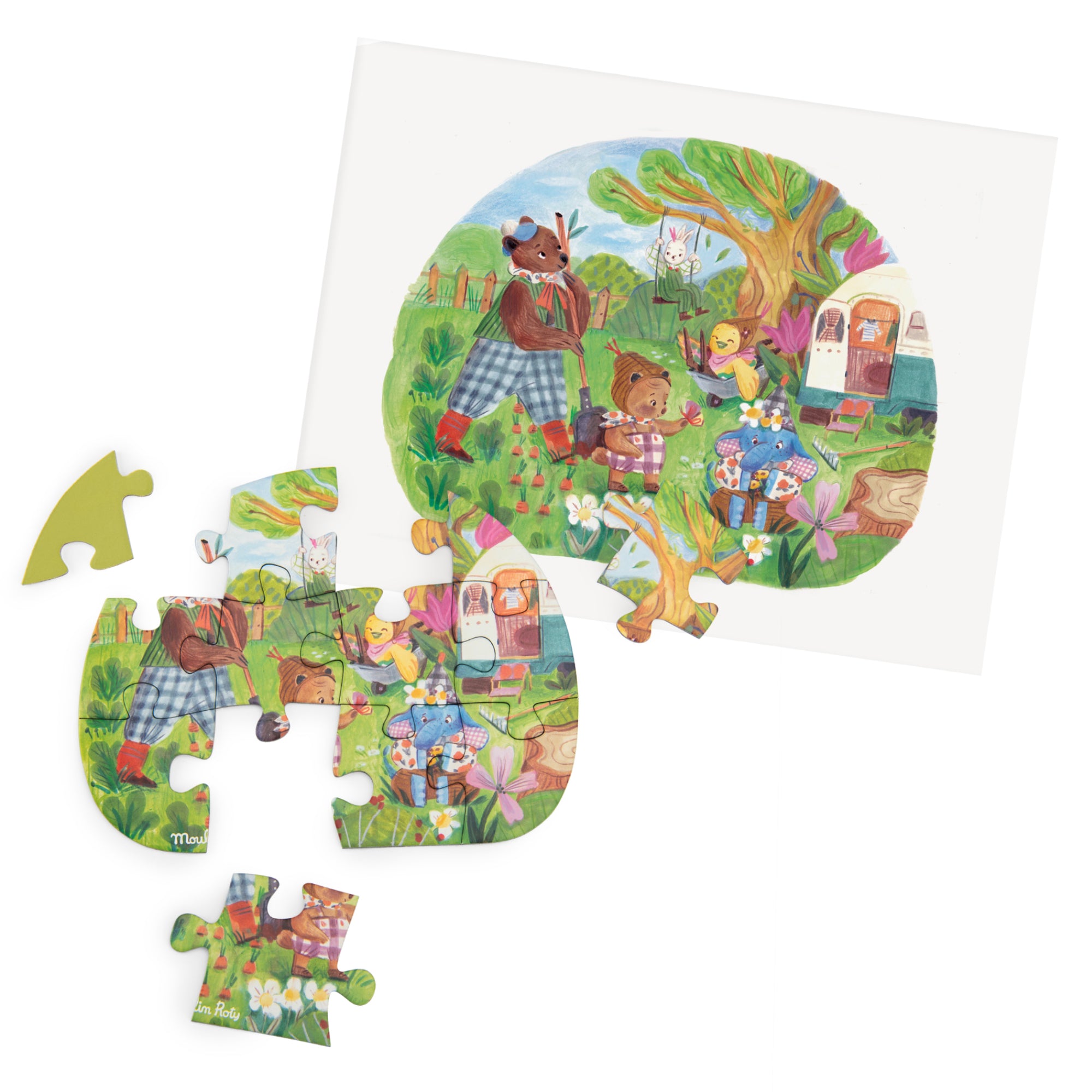 4 Puzzle, Una bella giornata (4x12 pezzi)