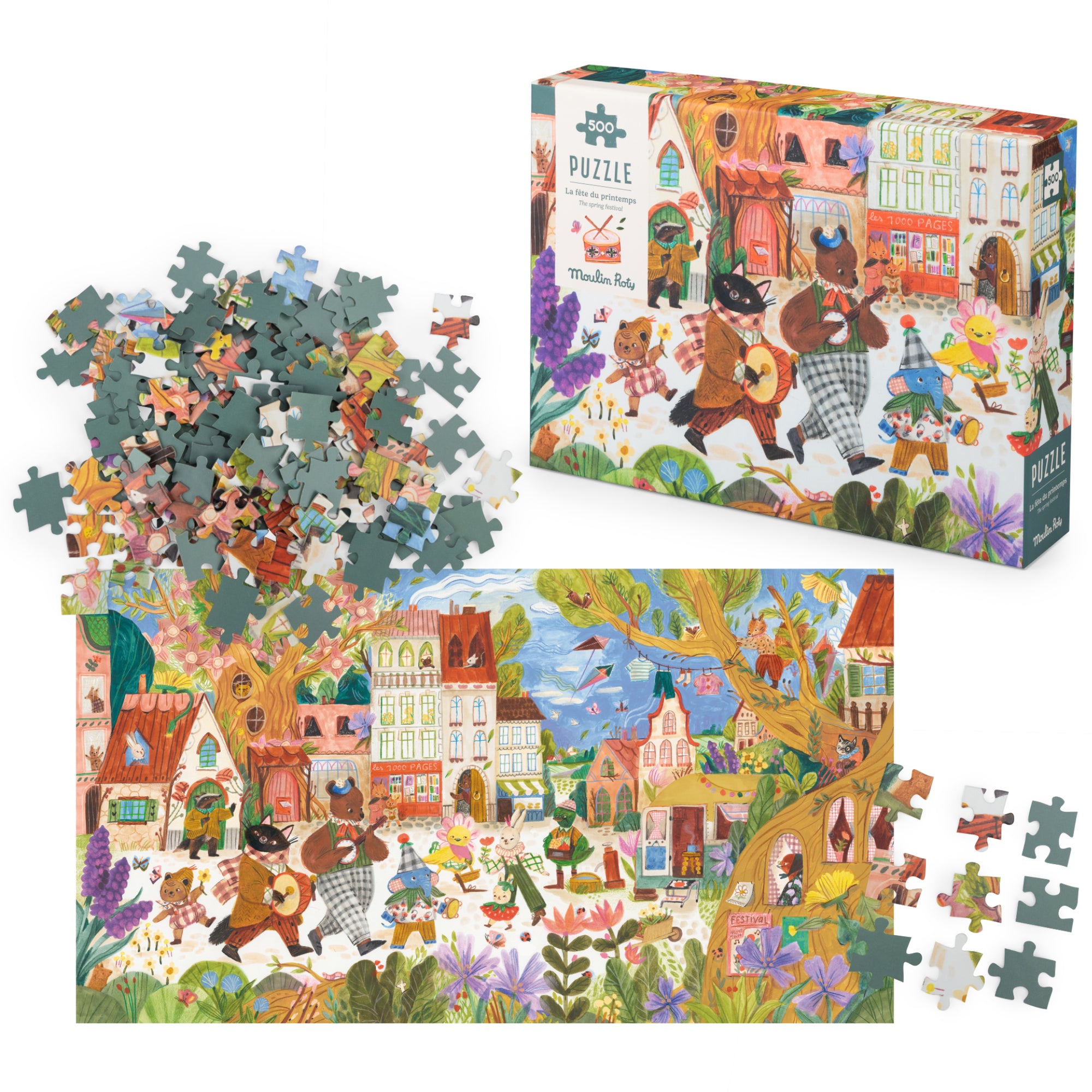 Puzzle La festa di Primavera, 500 pezzi
