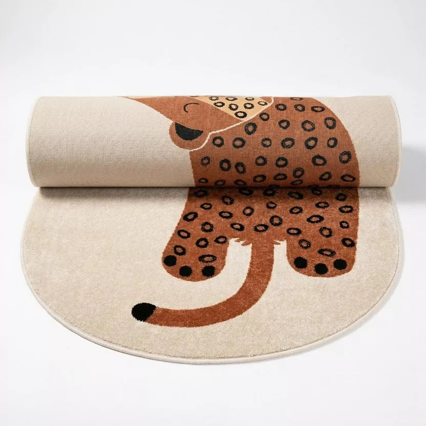 Tappeto per cameretta bambini, Leopardo