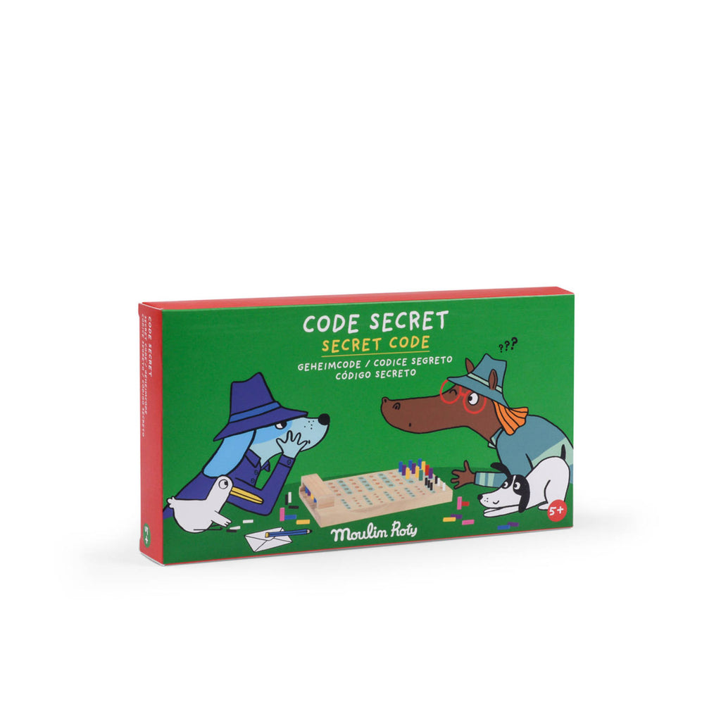 Gioco Codice segreto in legno, Les Loufoques | Moulin Roty