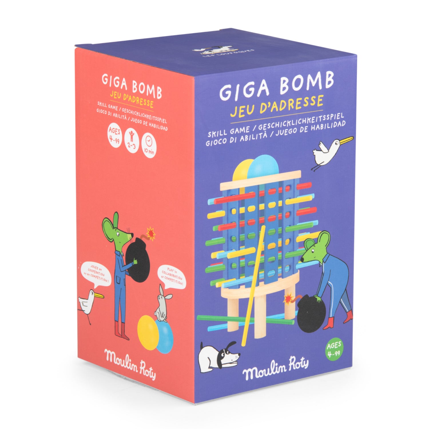 Giga Bomba - Gioco di abilità in legno