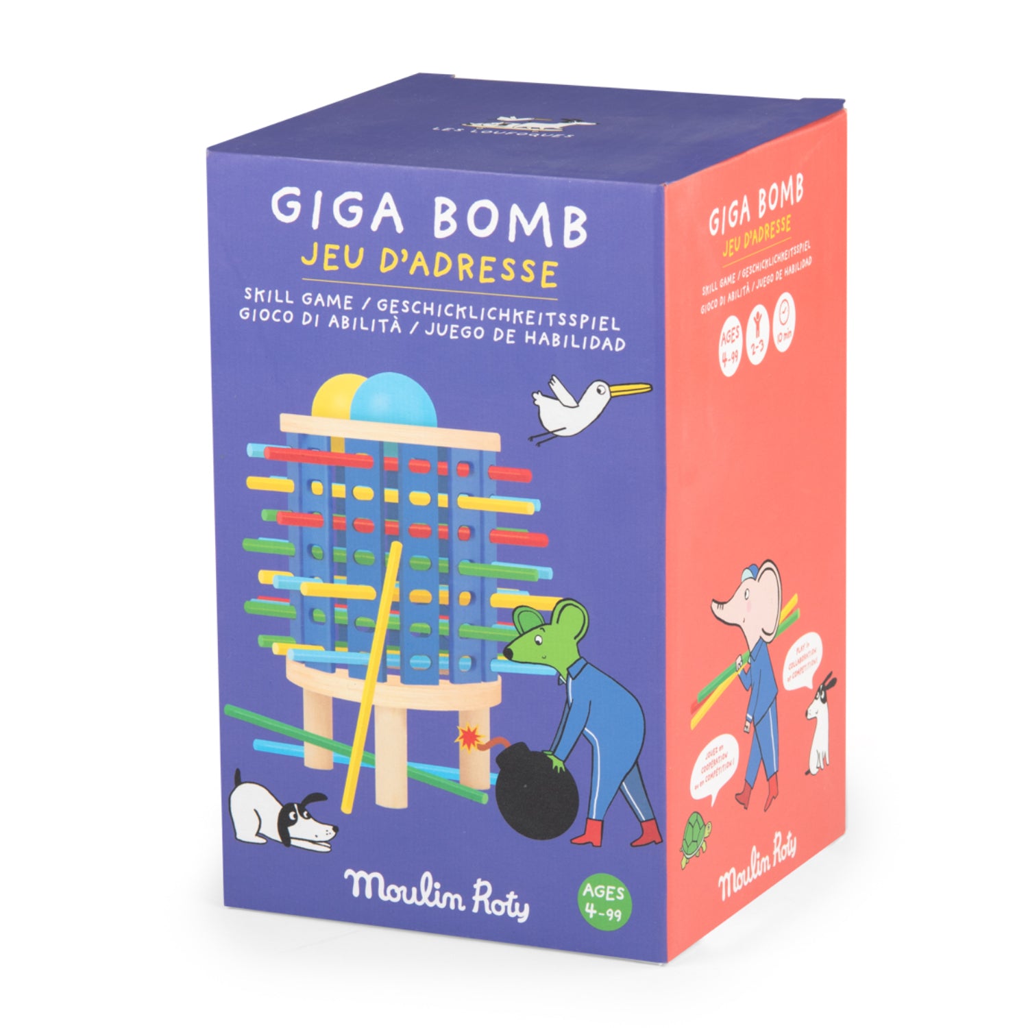 Giga Bomba - Gioco di abilità in legno