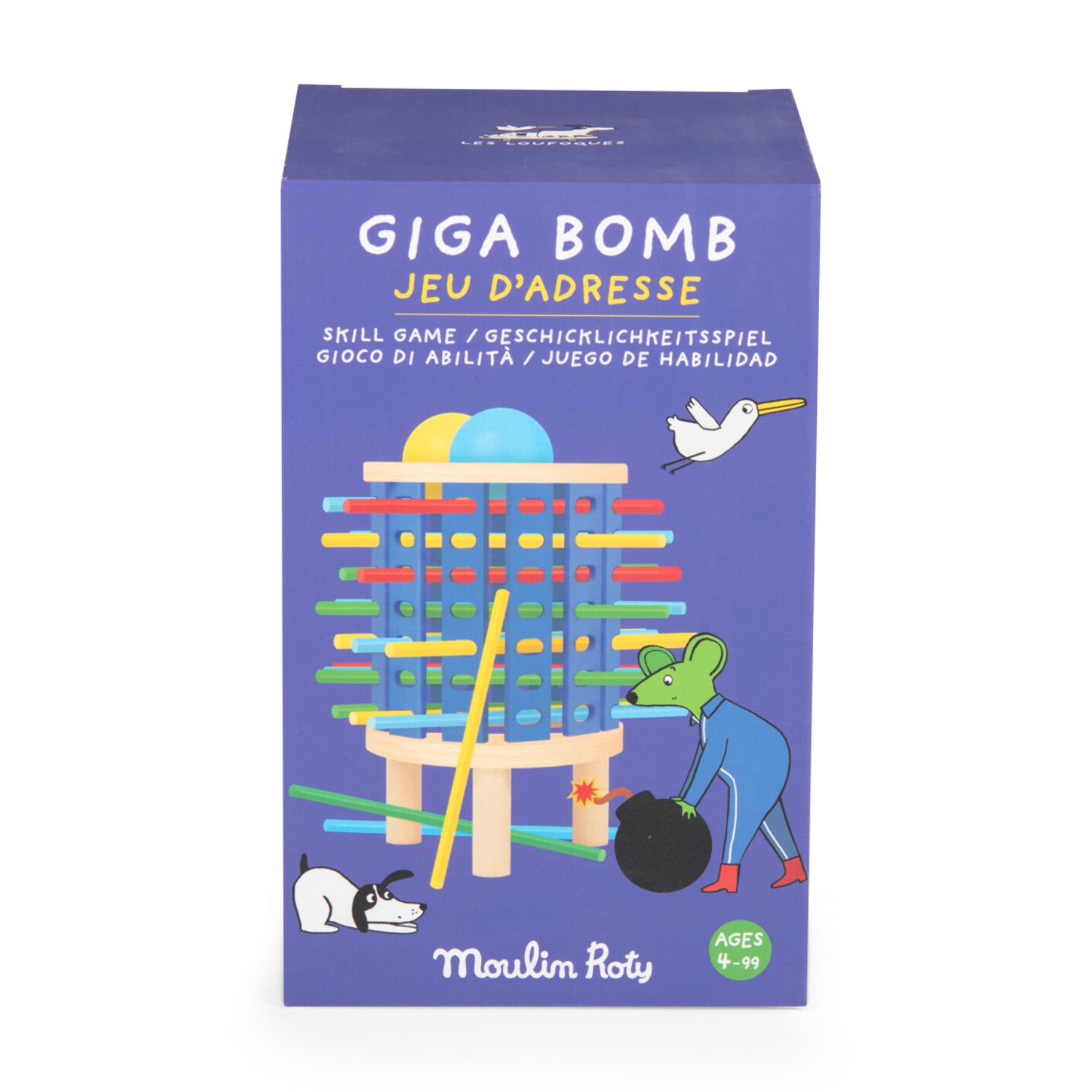 Giga Bomba - Gioco di abilità in legno