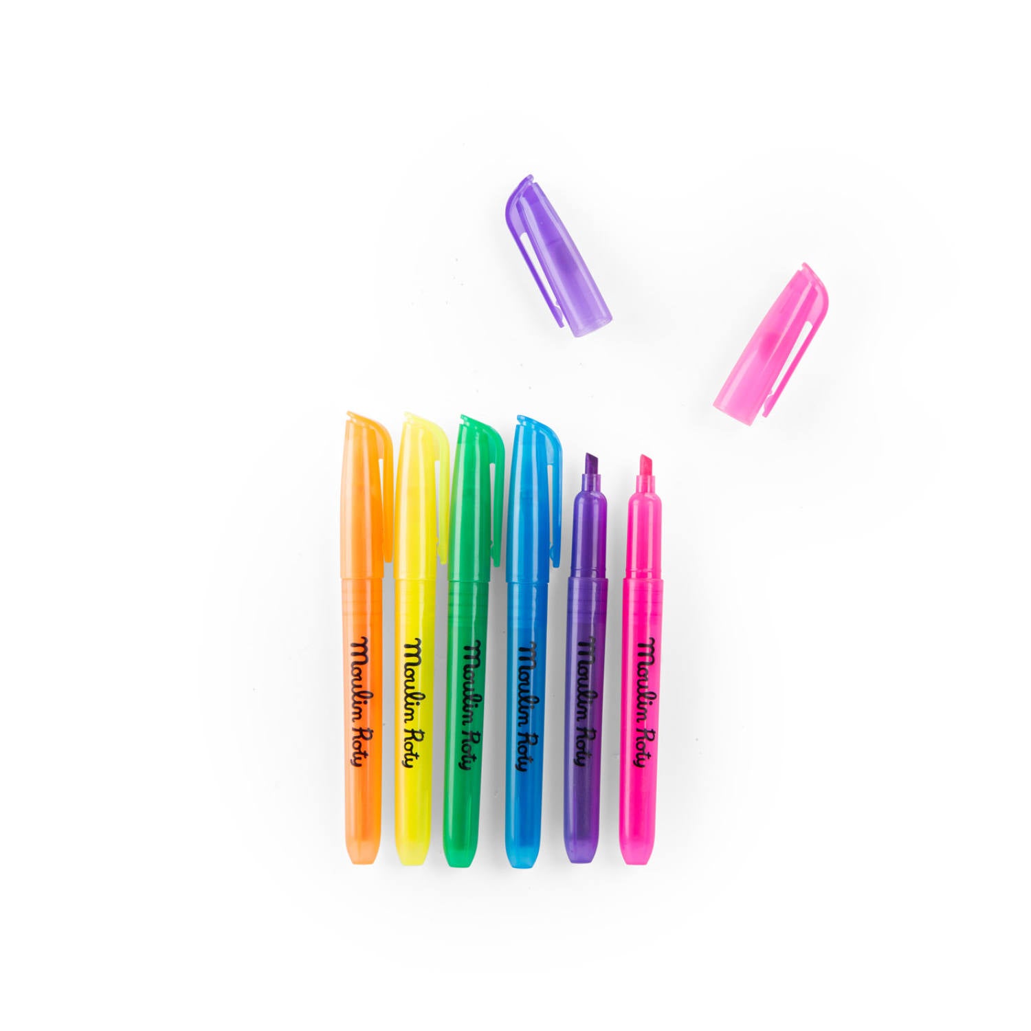 Pennarelli fluorescenti,  6 colori