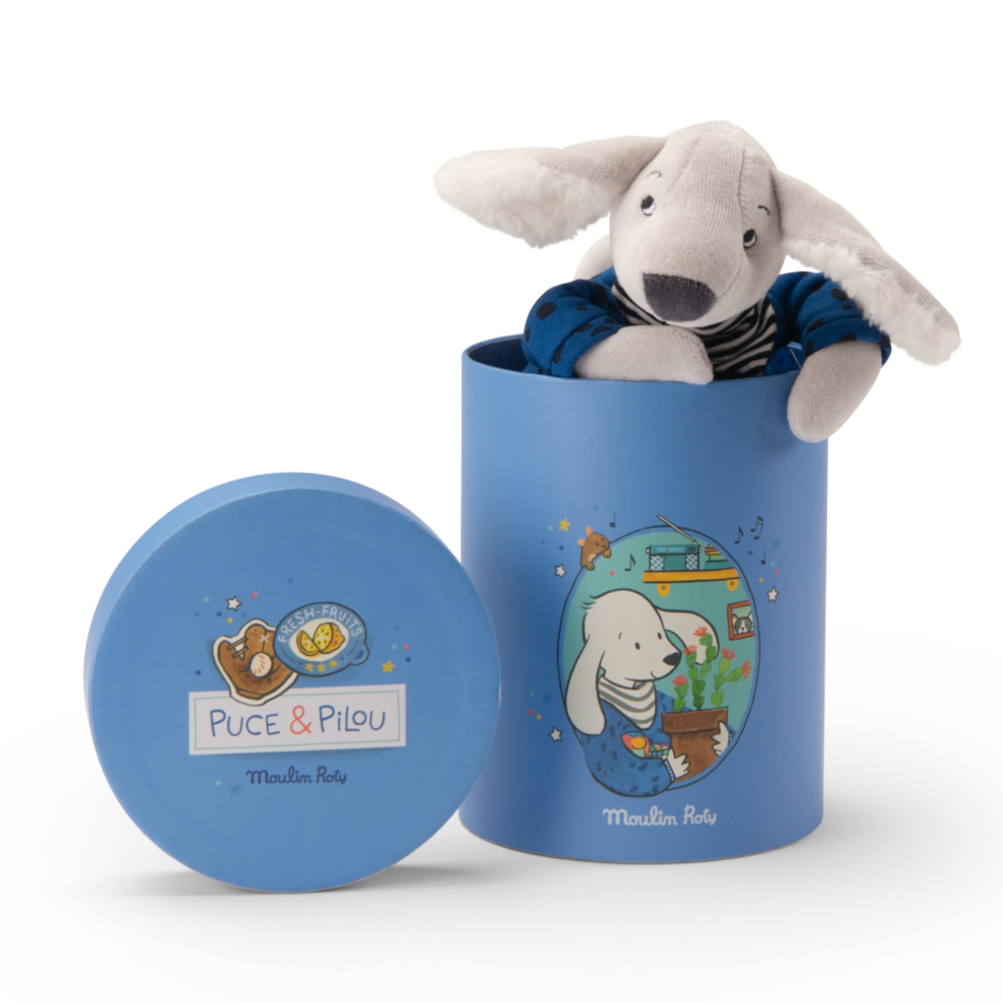 Gift Boxed Puppet, Pilou Dog