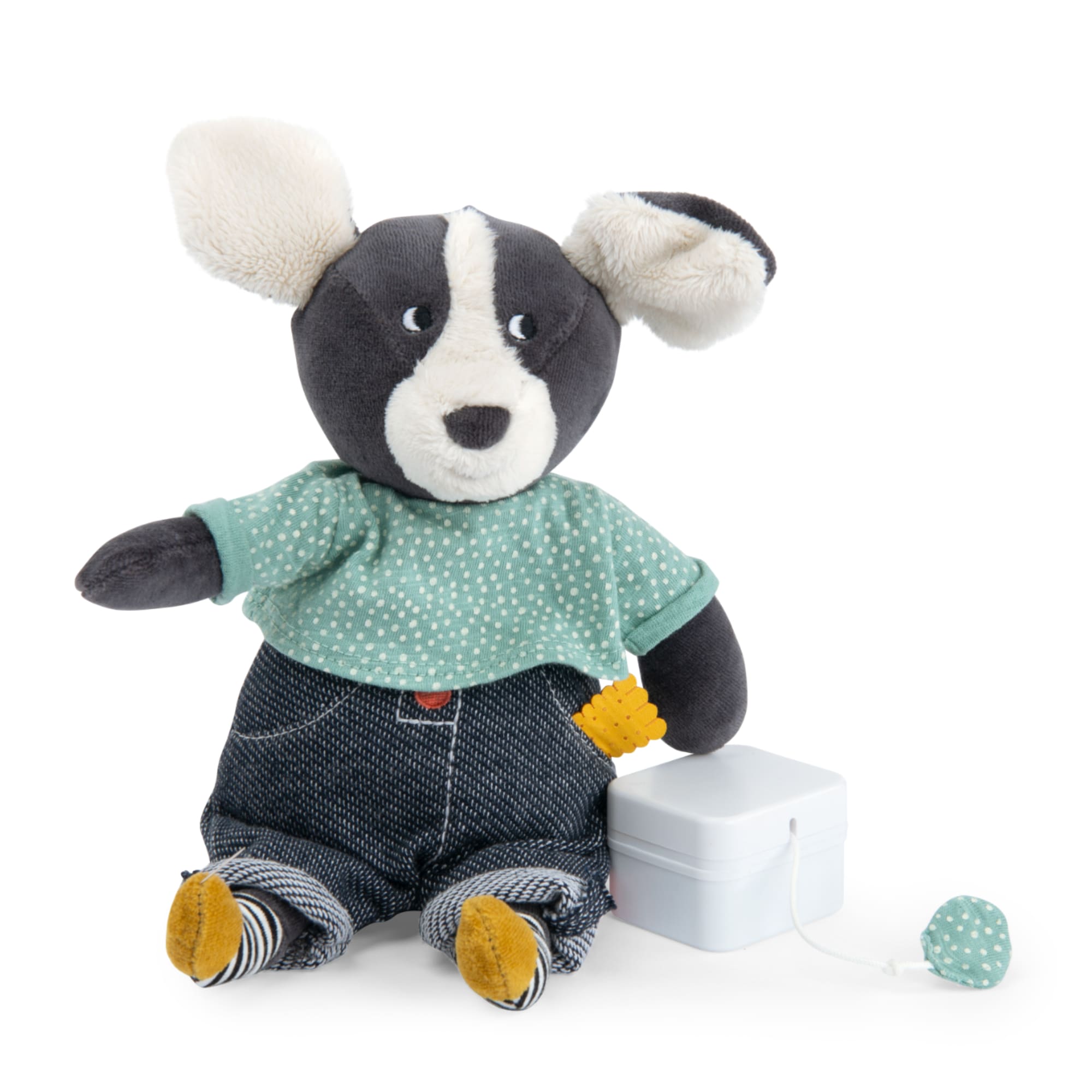 Musical plush, Puce dog