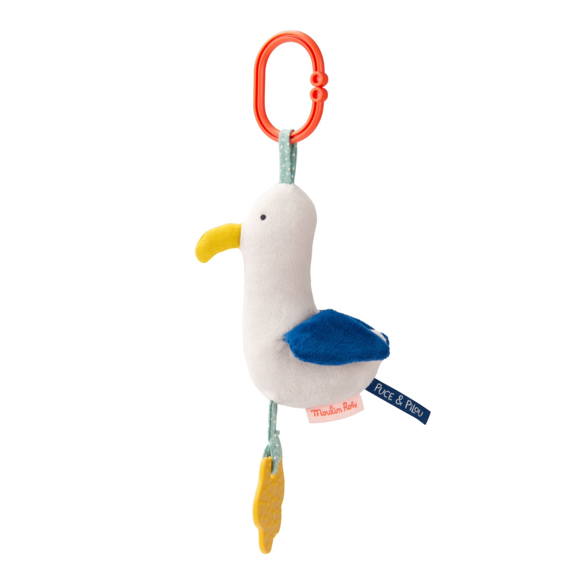 Hanging Seagull Rattle and Activities 