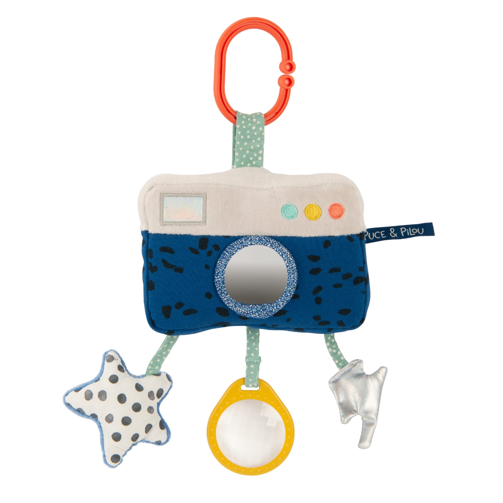 Hanging Camera Rattle and Activities 
