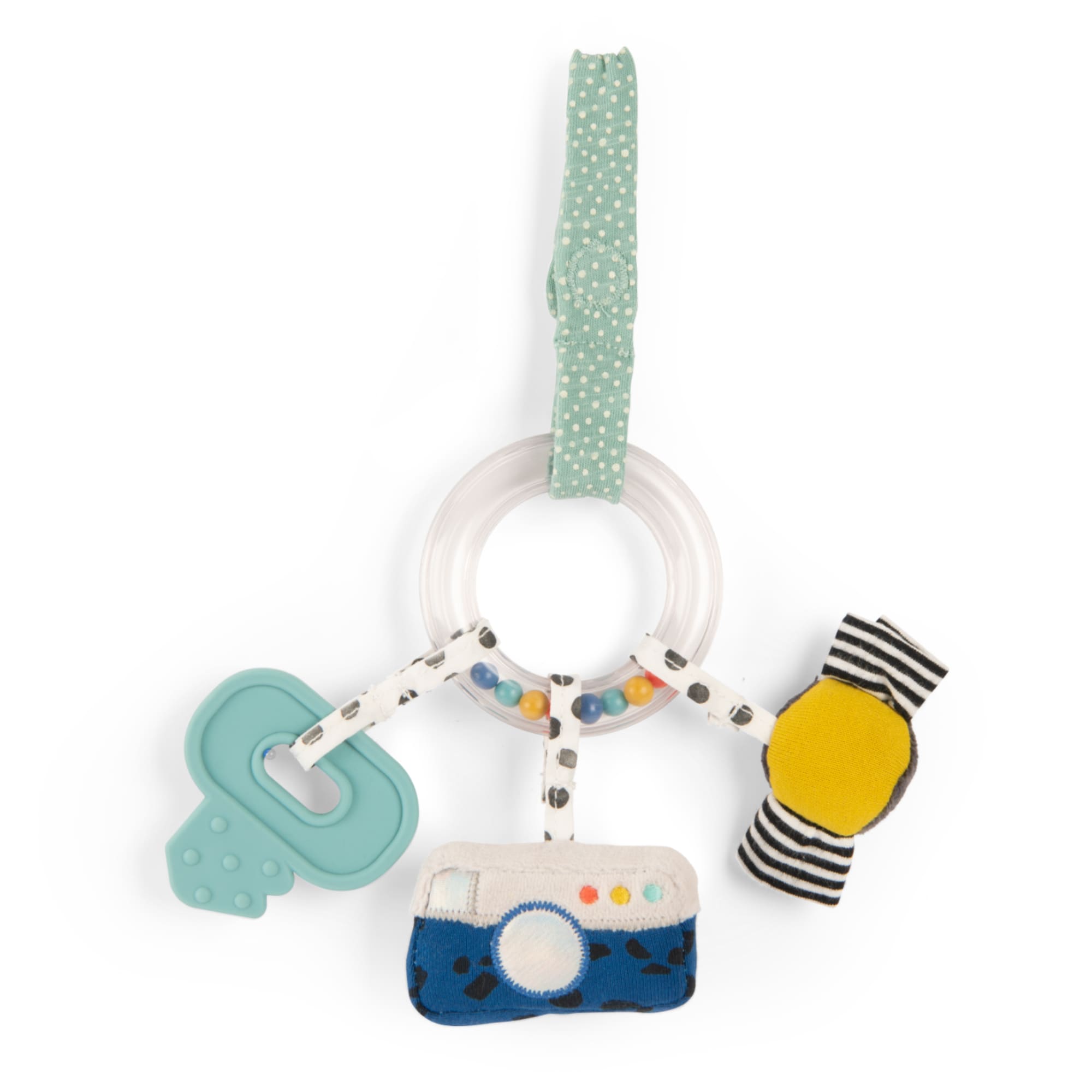 Hanging Activity Ring, Puce and Pilou 