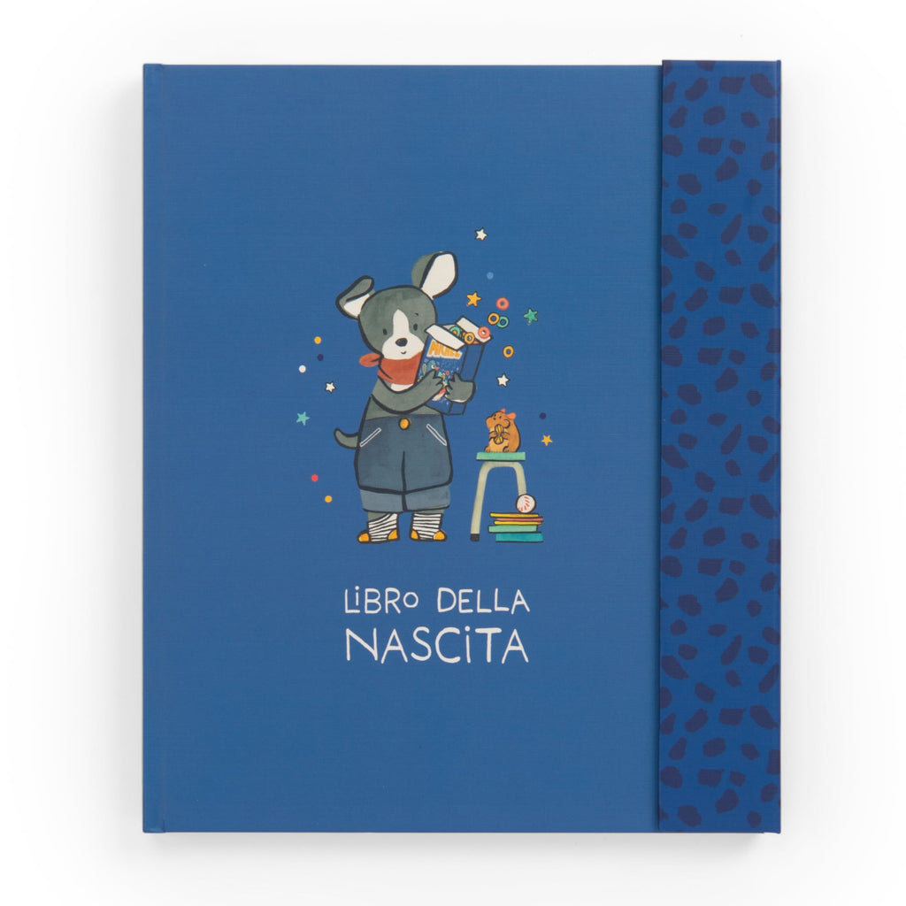Libro nascita in Italiano (80 pagine) Puce e Pilou