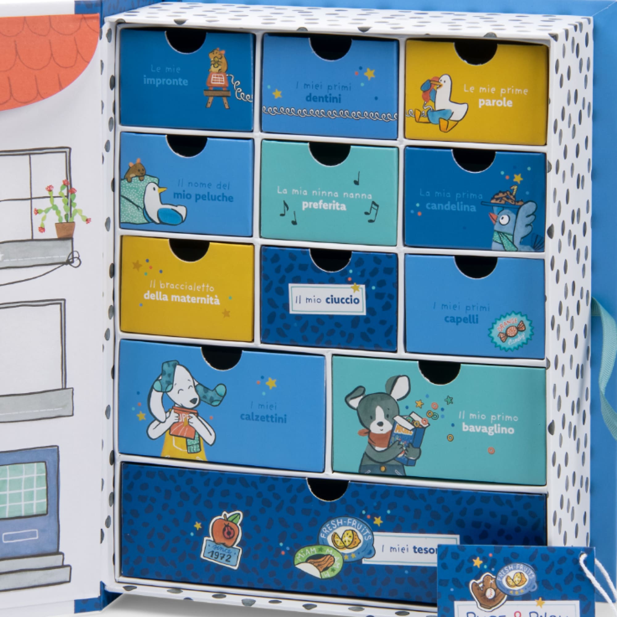 Birth box, Sweet memories of childhood - Puce and Pilou 