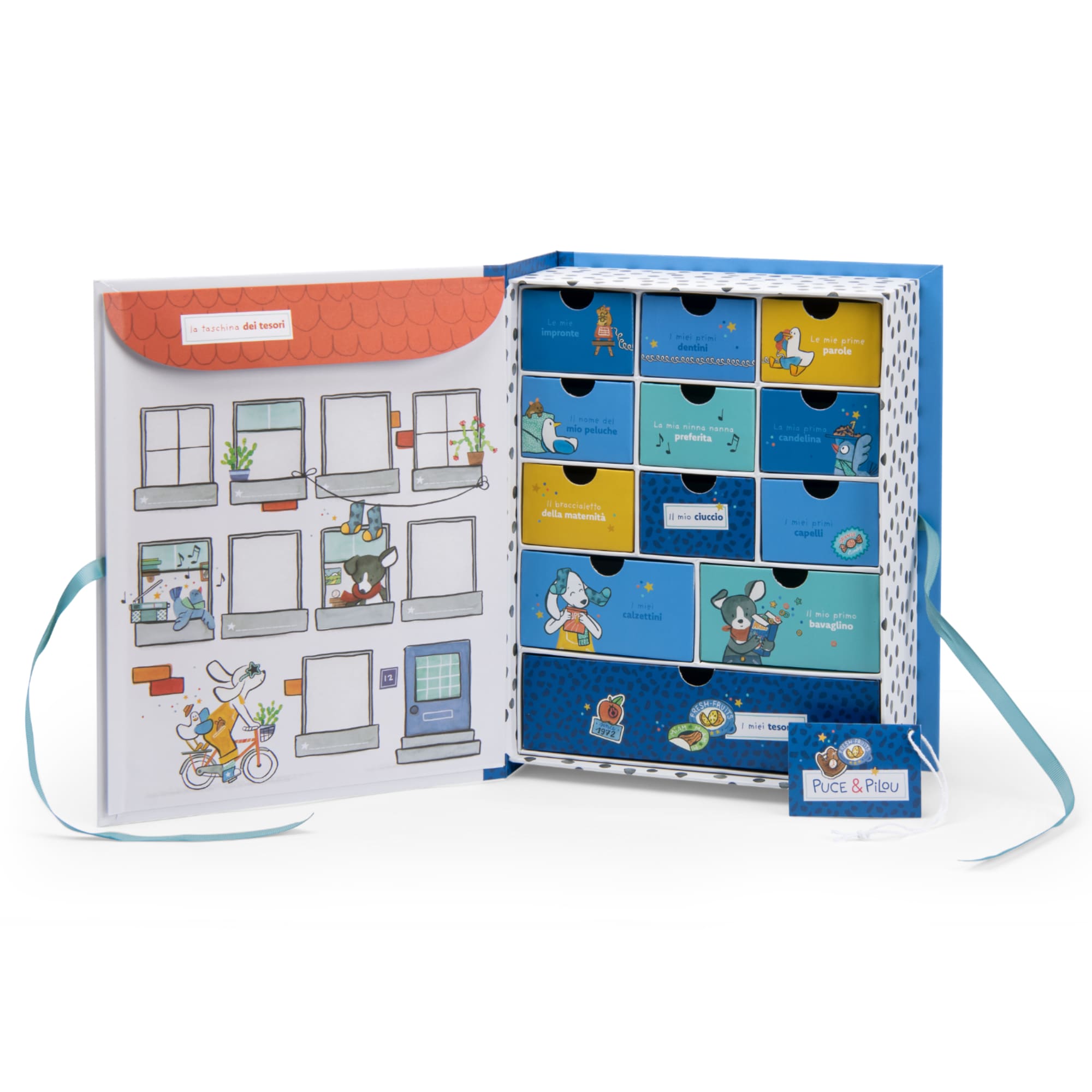 Birth box, Sweet memories of childhood - Puce and Pilou 