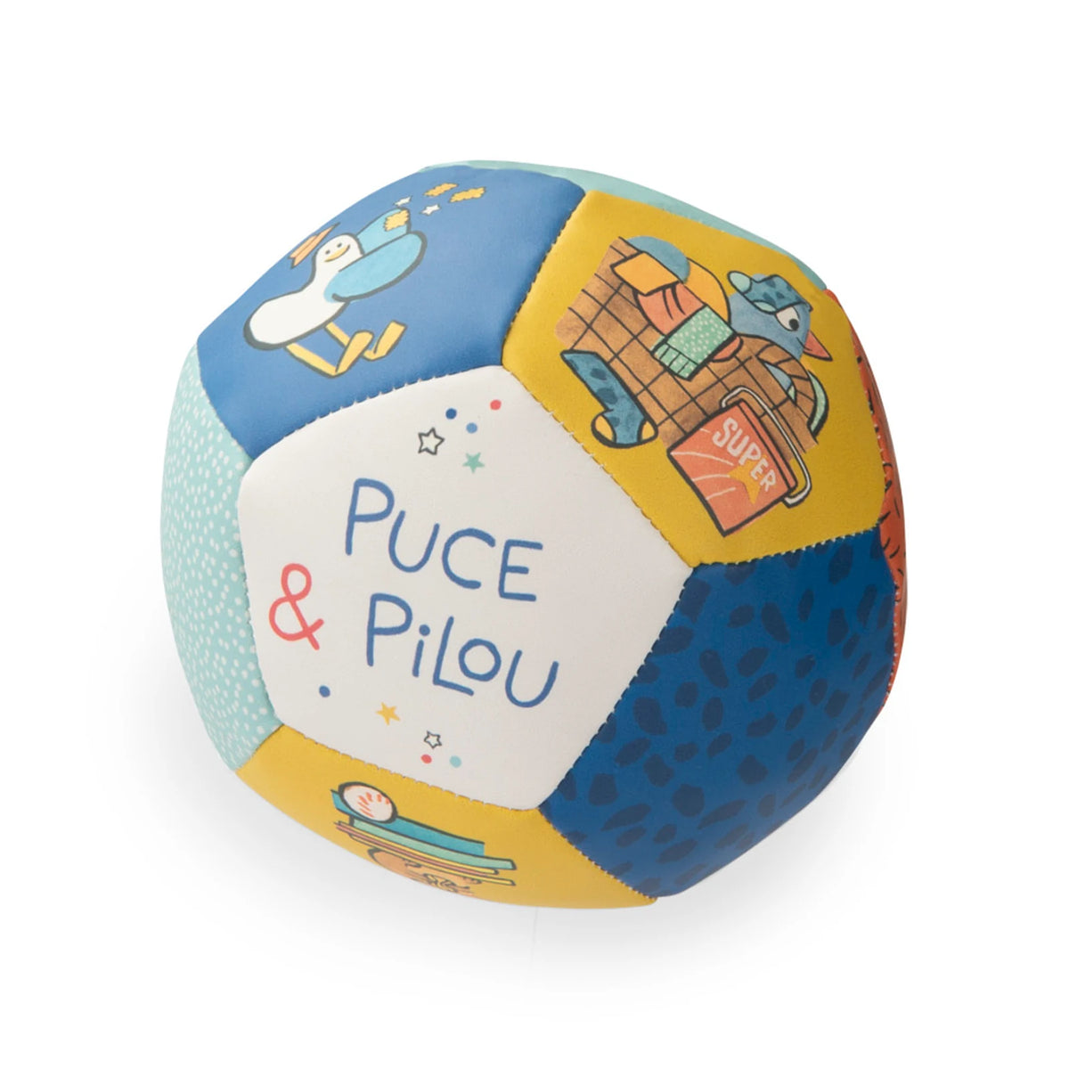 Balle souple Puce et Pilou