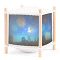 Magic musical bedside lamp, Puce and Pilou