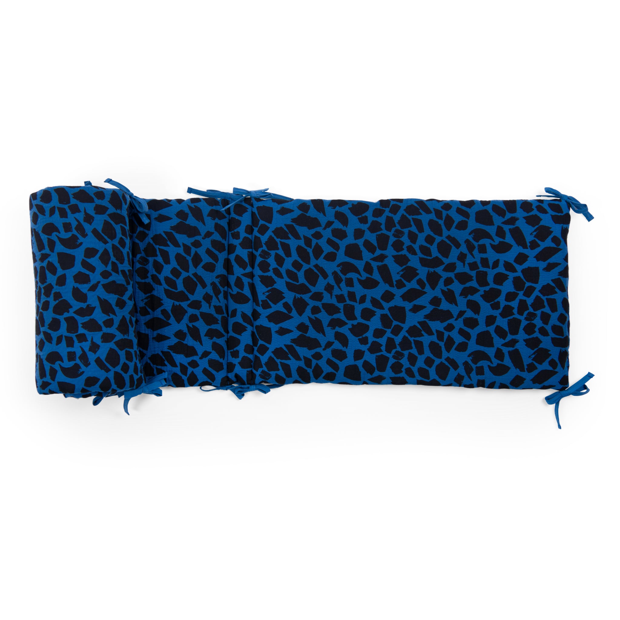 Cot bumper 180x33, Blue