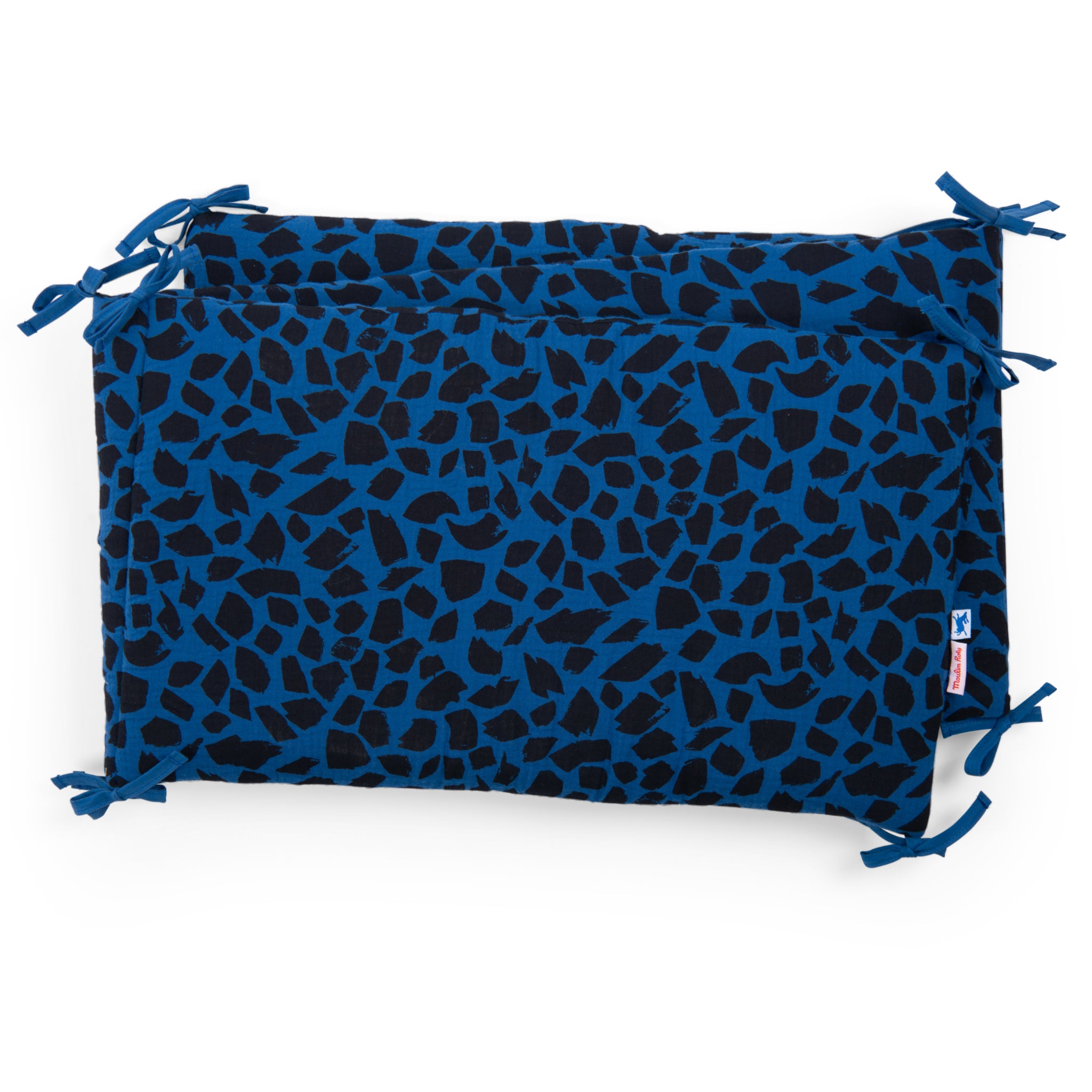Cot bumper 180x33, Blue